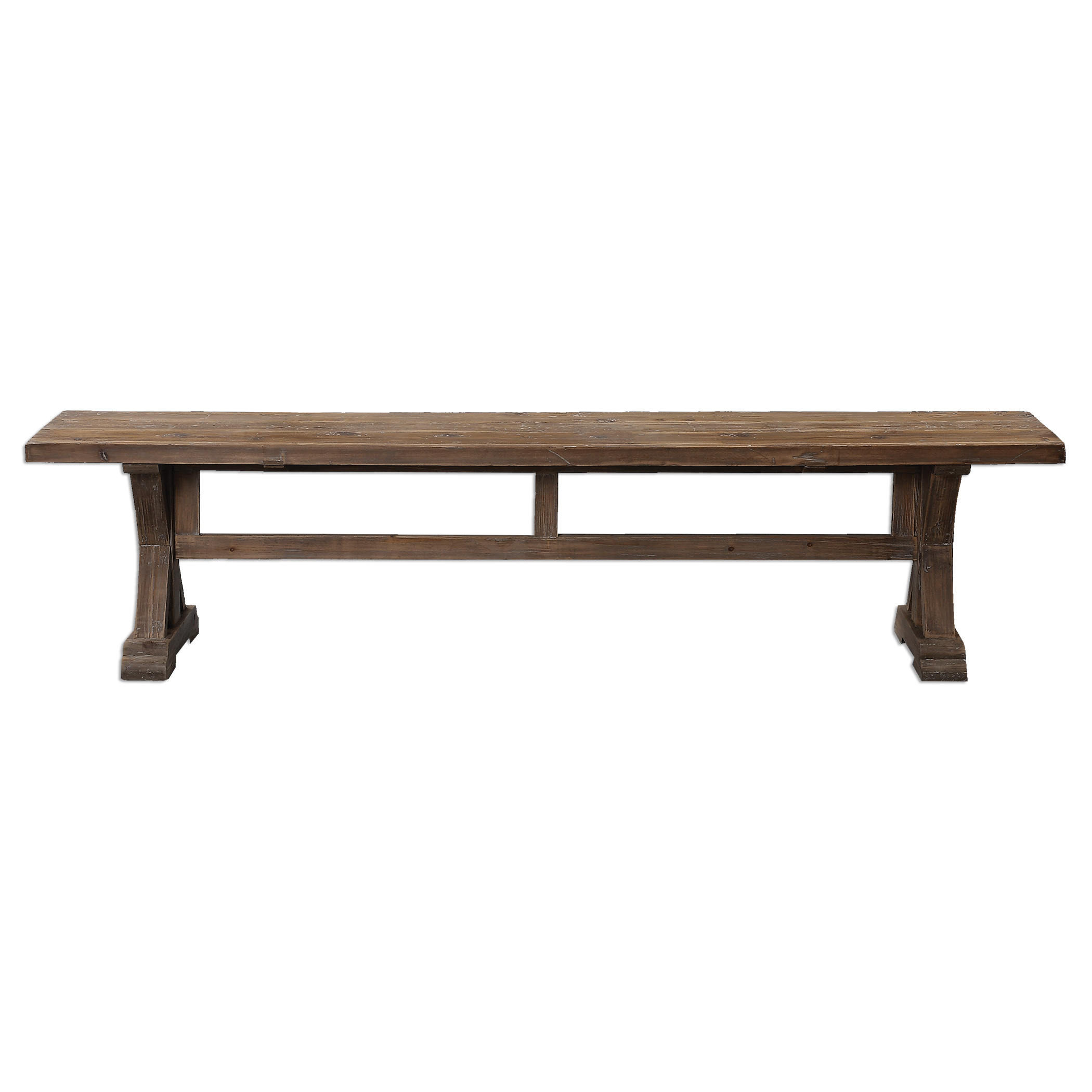 Uttermost Accent Furniture Benches 24558 Stratford Salvaged Wood